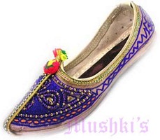 Beaded Slippers - click here for large view